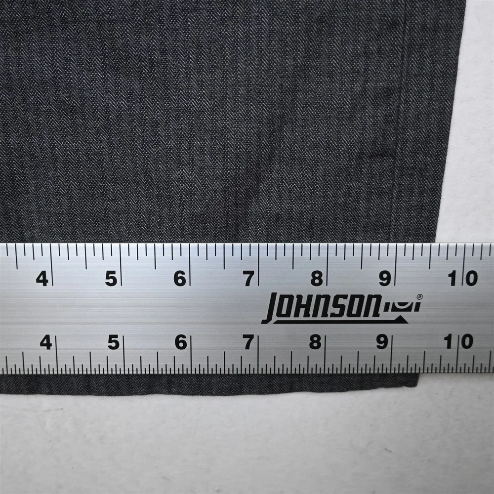 Banana Republic‎ 33x32 Gray Herringbone Cotton Wool Boot Fit Cut Pants